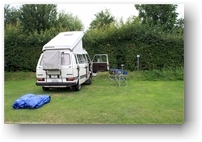 unser jogi auf dem campingplatz moellehassle