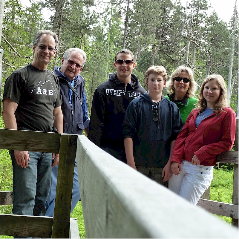 the ambis: reto - karl - daniel - mathias - susanne - katrin