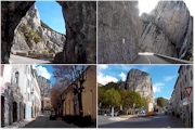 col des lèques und ortszentrum von castellane (bilder der frontkamera).