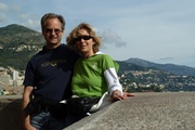 reto und susanne auf der jetée lucciana.