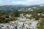 blick vom baou de saint-jeannet auf das hinterland.