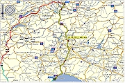 fahrt vom eurocamping calvisio über den gotthardpass nach hause.