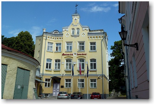 historisches hotel in der altstadt von tallinn