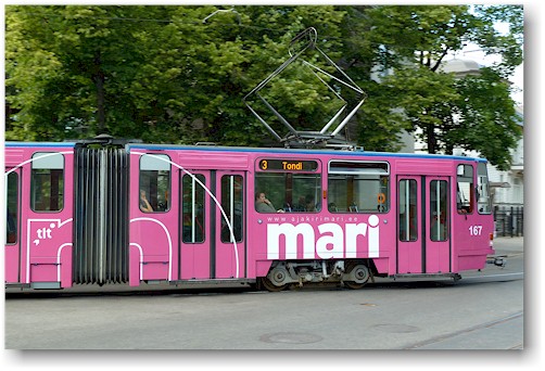 tram in tallinn