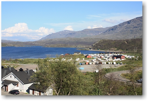 riksgraensen - landesgrenze zwischen schweden und norwegen