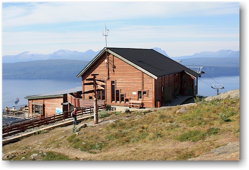 fjellheisrestauranten - restaurant bei der bergstation der gondelbahn