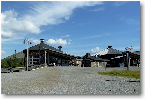 kellokas visitor center des pallas-yllaestunturin nationalpark bei aekaeslompolo, FI