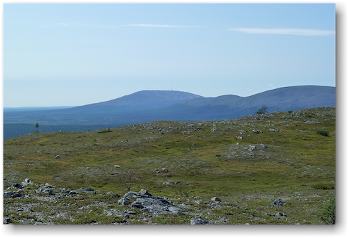 blick vom vareslaki auf den yllaestunturi