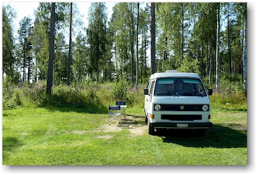 unser joker auf dem first camping lulea, SE