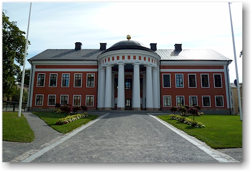 neues radhus (rathaus) in haernoesand, SE