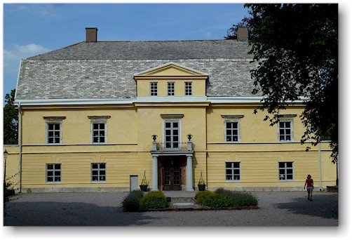 herrenhaus am dorfeingang von haellekis, SE