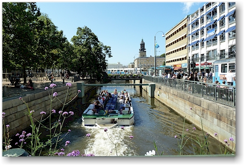 paddan im stora hamnkanalen in goeteborg, SE