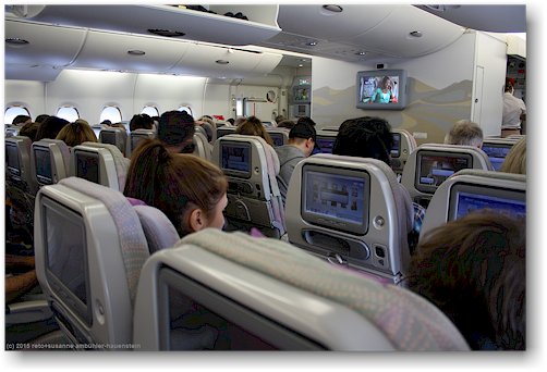 kabine des emirates airbus A380