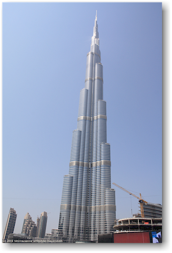 burj khalifa in dubai - hoechstes gebaeude der welt