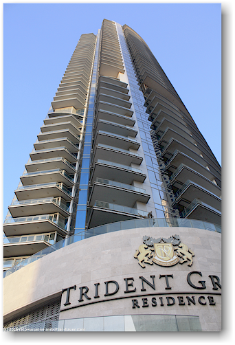 hochhaus im stadteil marina in dubai