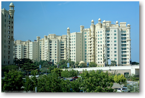 siedlung auf palm jumeirah in dubai
