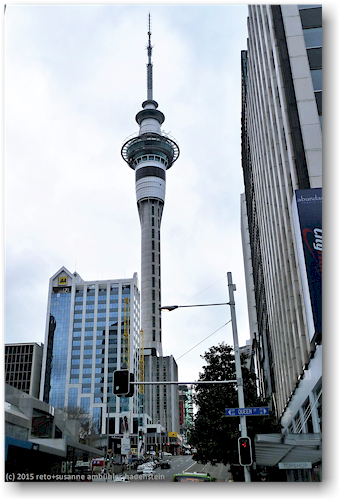 sky tower in auckland