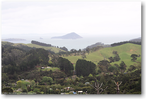 blick vom eyefull tower auf die kueste bei coromandel