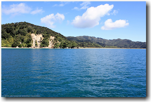 skinner point und totaranui beach im abel tasman national park