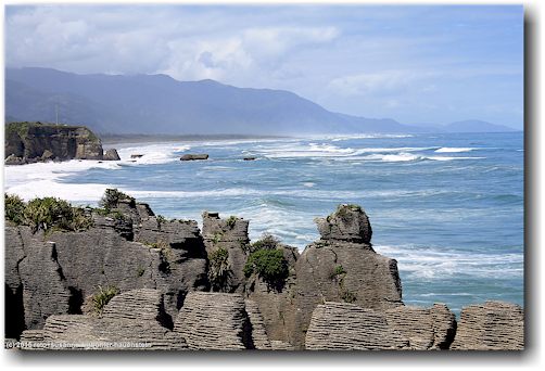kueste bei den pancake rocks