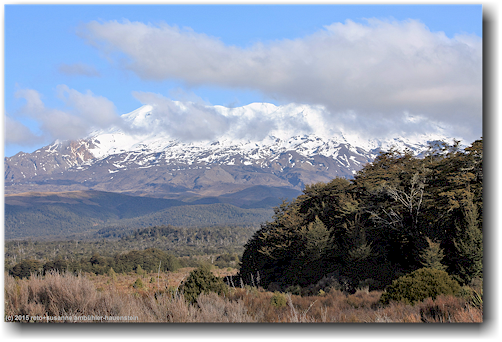 mount ruapehu im tongariro national park
