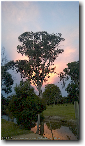 abendrot ueber dem bairnsdale holiday park big4