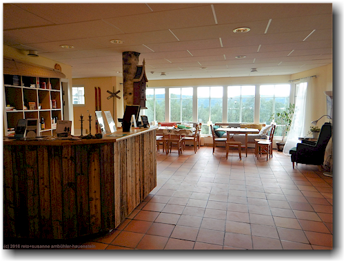lobby der fjaellstation hemavan
