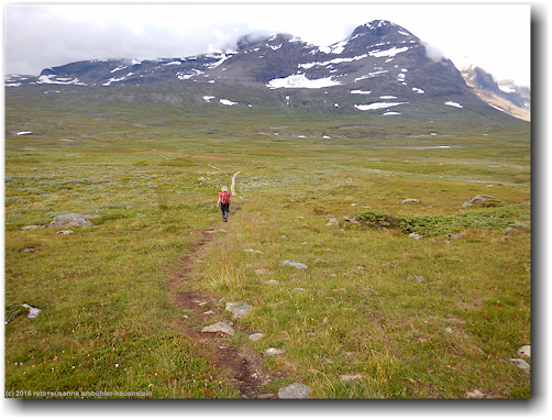 blick vom kungsleden auf den soedra sytertoppen