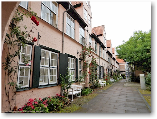 fuechtingshof auf der altstadtinsel von luebeck