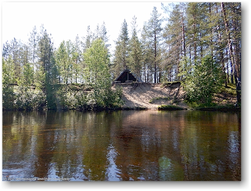 zweite schutzhuette am aekaesjoki