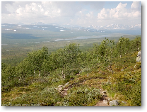 blick vom kalottireitti richtung kolttajaervi