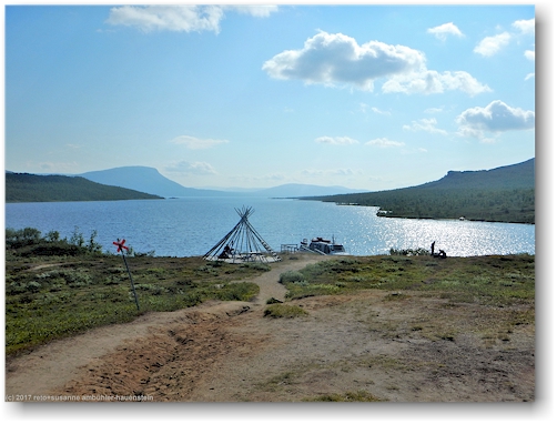 koltaluokta am westende des kilpisjaervi