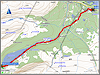 geplante route abisko fjaellstation - abiskojaurestugorna