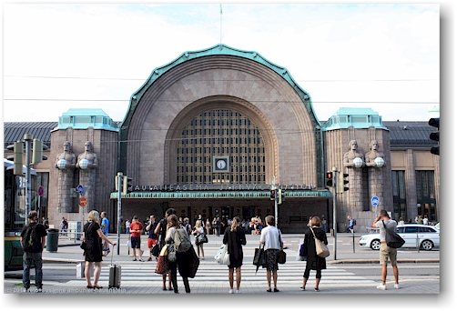 rautatieasema - hauptbahnhof in helsinki