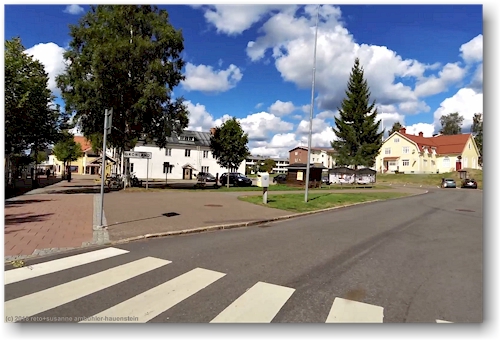stadtzentrum von malung
