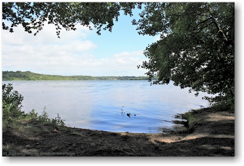 am ufer des grossen eutiner sees