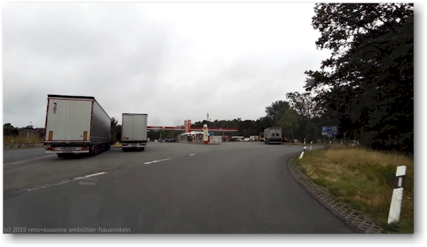 zufahrt zum rasthof allertal ost