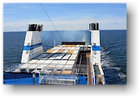 lastwagendeck der finnlady