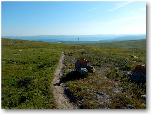 kungsleden ber die hochebene beim lill aigert