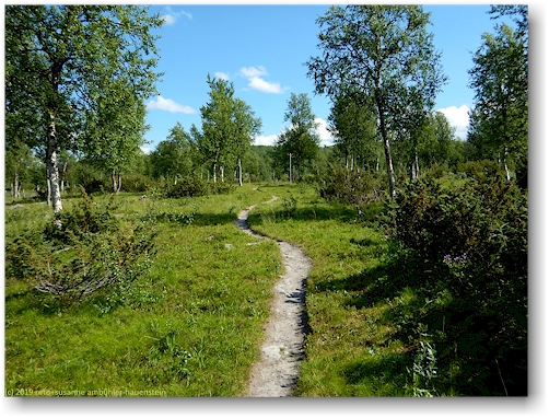 kungsleden richtung serve
