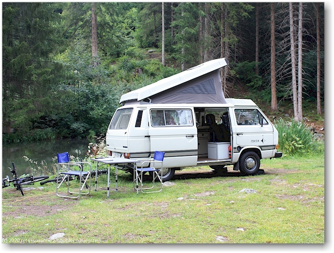 unser jogi auf dem TCS camping fontanivas bei disentis