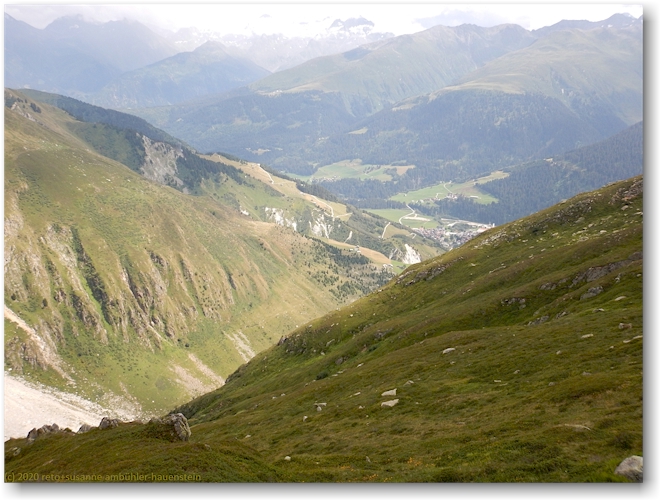 blick von fantanatschas richtung sedrun
