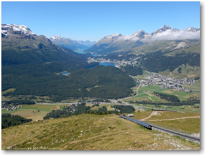 blick von muottas muragl ins oberengadin