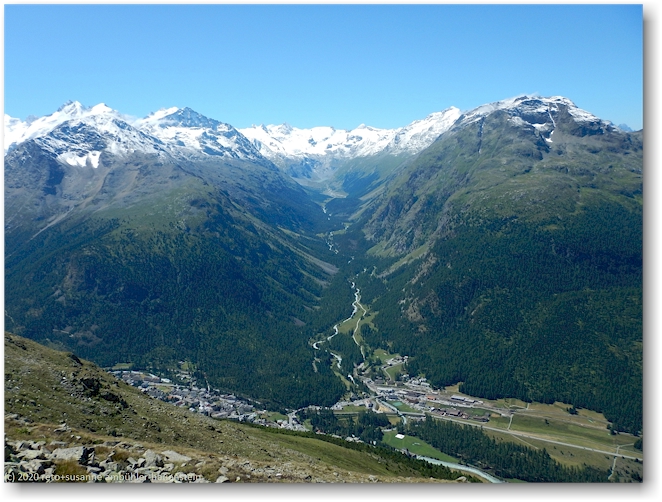 blick vom munt da la bes-cha ins val roseg