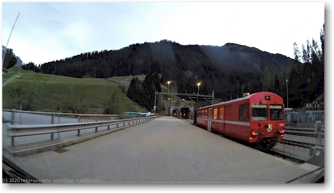 autoverlad vereina bei klosters selfranga