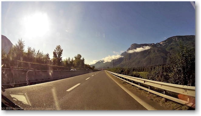 unterwegs auf der SS38
