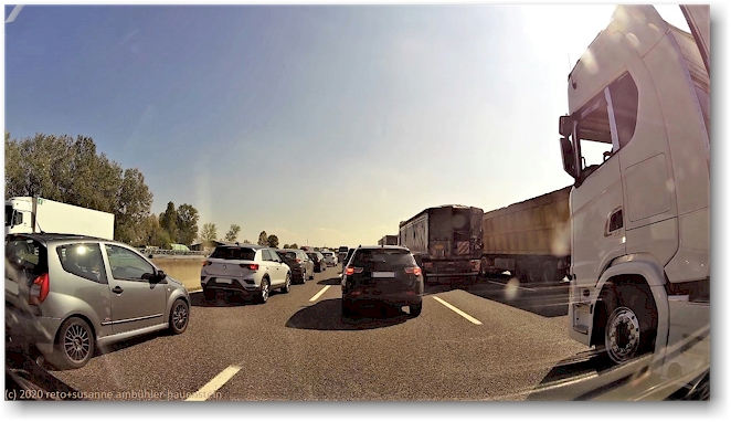 stau auf der A1