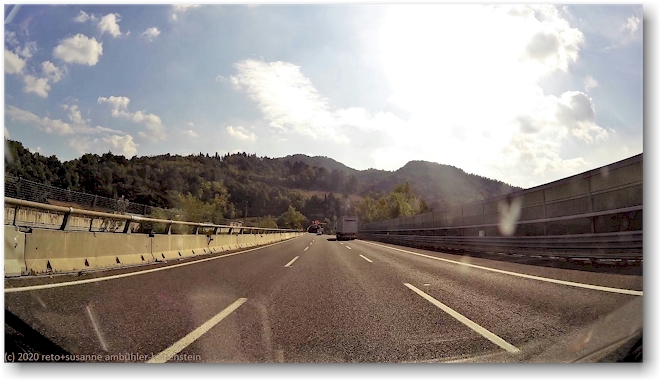 unterwegs auf der A1