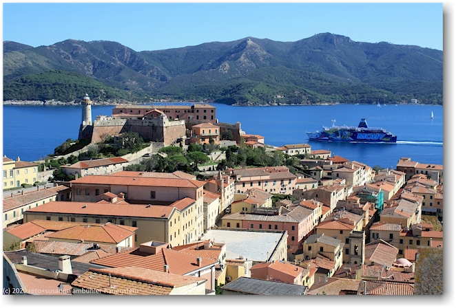 forte stella und leuchtturm plus faehre in portoferraio