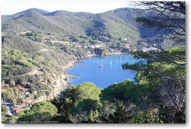 golfo di viticcio umgeben vom parco nazionale arcipelago toscano